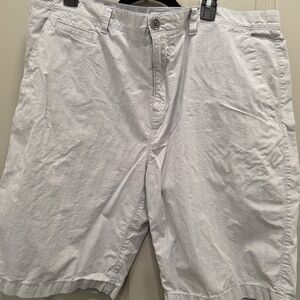 Calvin Klein Light Gray Flat-Front Men's Shorts